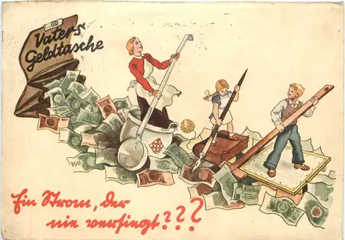 Vaters Geldtasche -669680