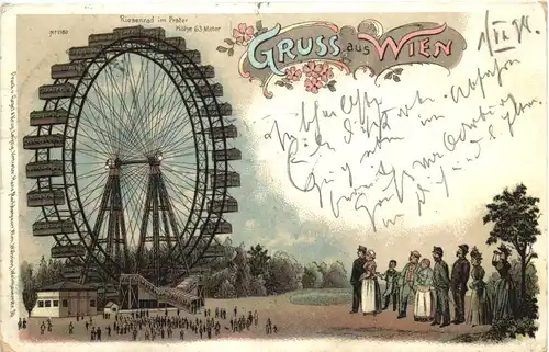 Gruss aus Wien - Litho -669708