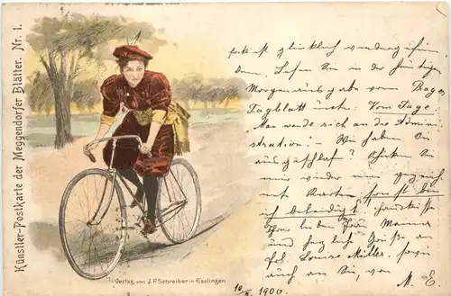 Fahrrad - Meggendorfer Blätter -669596