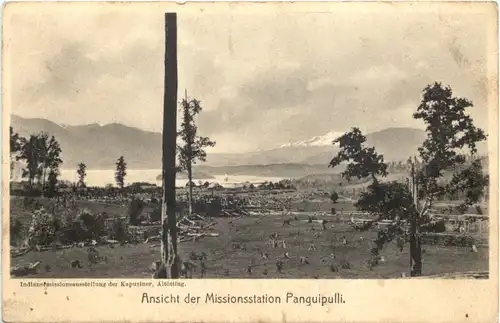 Chile - Ansicht der Missionsstation Panguipulli -669682