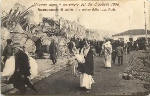 MEssina dopo il terremoto del 1908 -669850
