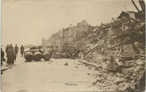 MEssina dopo il terremoto del 1908 -669848