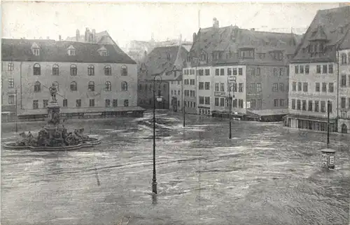 Nürnberg - Hochwasser Katastrophe 1909 -669868
