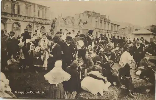 REggio Calabria dopo il terremoto del 1908 -669836