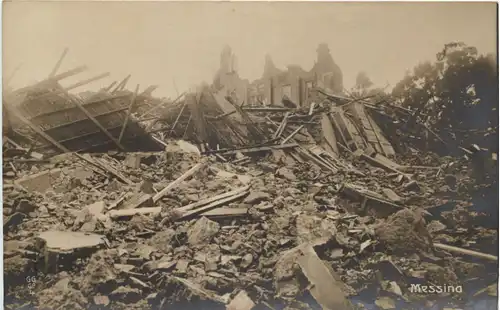 MEssina dopo il terremoto del 1908 -669846