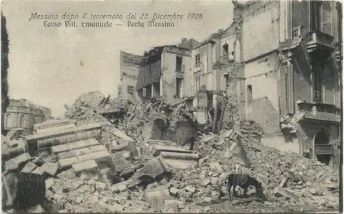 MEssina dopo il terremoto del 1908 -669854