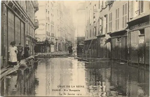 Paris - IInondation de Seine 1910 -669986