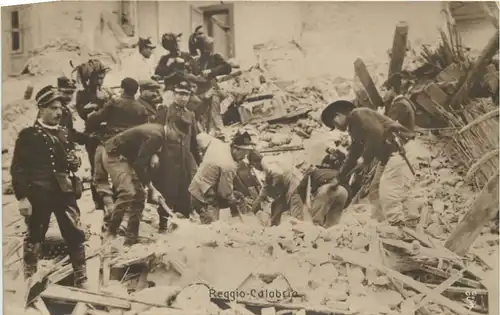Reggio Calabria dopo il terremoto del 1908 -669844