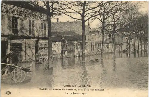 Paris - Crue de la Seine 1910 -669980