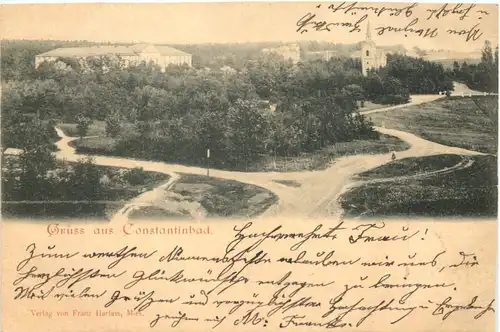 Gruss aus Constantinbad - Böhmen -670204