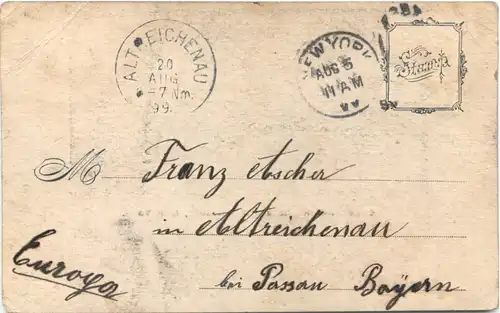 New York - Curve on the Elevated RR -670190