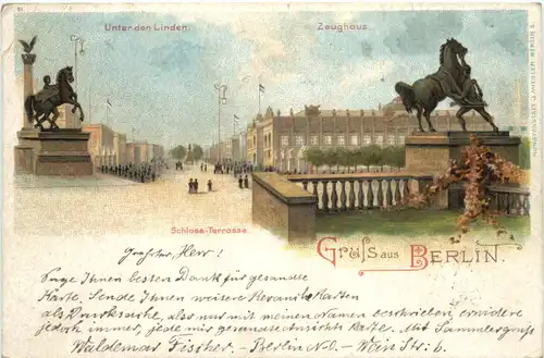 Gruss aus Berlin - Litho -670220