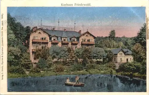Moritzburg - Kurhaus Friedewald - Lunakarte -670436