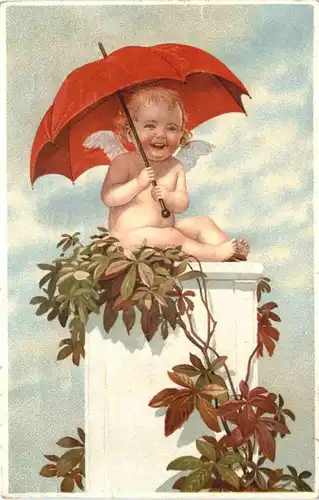 Amor Mit Regenschirm -670452