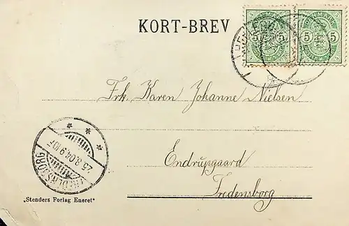 Denmark - Soldat mit Brief -670487