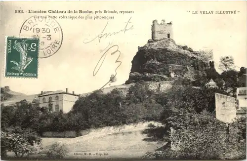 Làncien Chateau de la Roche pres Brioude -541968