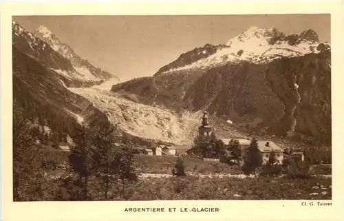 Argentiere et le Glacier -541990