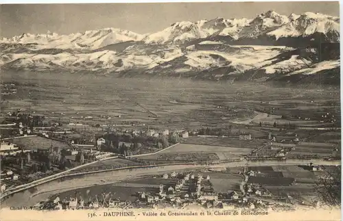 Dauphine, Vallee du Gresivaudan et la Chaine de Belledonne -542504