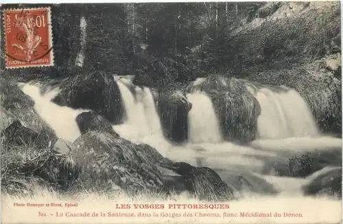 Les Vosges Pittoresques, La Cascade de la Sauteuse -542920