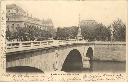 Paris, Place du Chatelet -543062