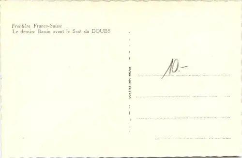 Frontiere Franco - Suisse -542954