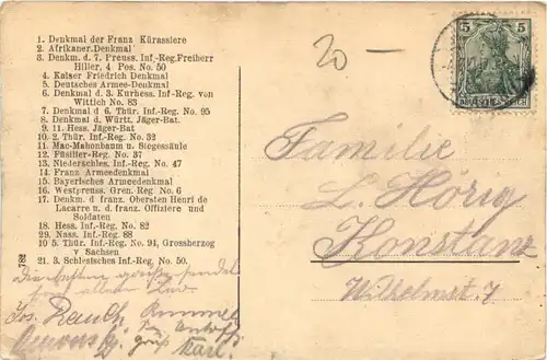 Denkmäler auf den Schlachtfeldern bei Wörth im Elsass -543104