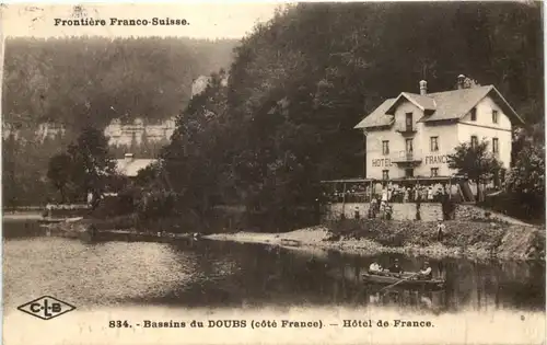 Bassins du Doubs - cote France -543608