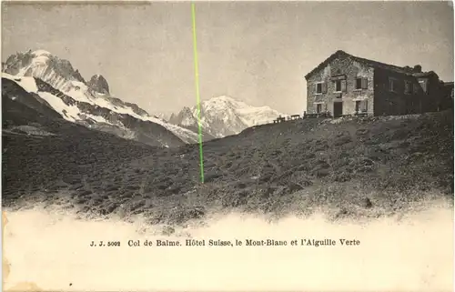 Chamonix, Col de Balme, Hotel Suisse -543586