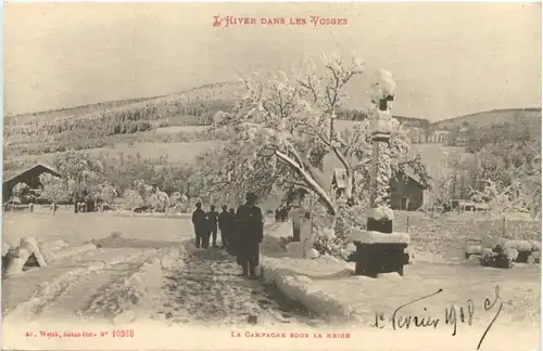 La Campagne sous la Neice - L`Hiver dans les Vosges -543732