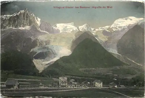 Village et Glacier des Bossons - Aiguille du Midi -543550