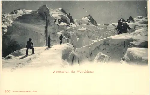 Ascension du Montblanc -543534