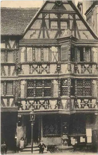 Zabern, Altes Haus -543784