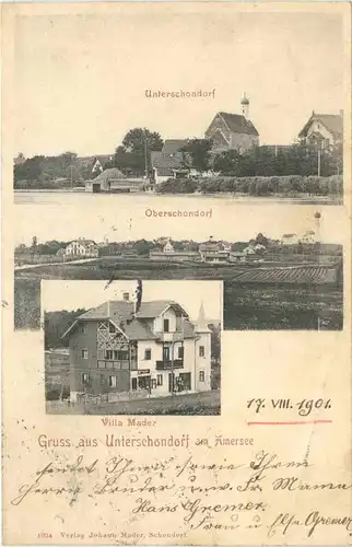 Gruss aus Unterschondorf am Ammersee -670716