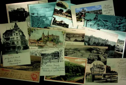 über 1500 alte Ansichtskarten aus Meissen - Sammlung Lot -L15