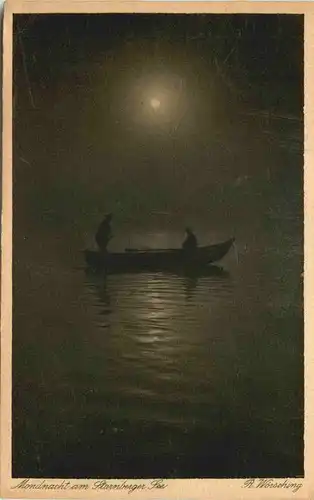 Am Starnberger See, Mondnacht -544564