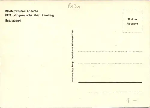 Andechs, Klosterbrauerei, Bräustüberl -544830