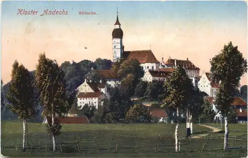 Andechs, Kloster, Südseite -544728