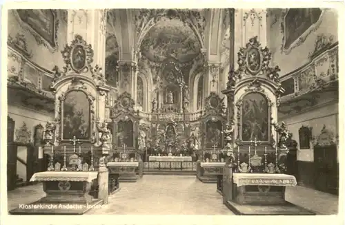 Andechs, Klosterkirche, Inneres -544818
