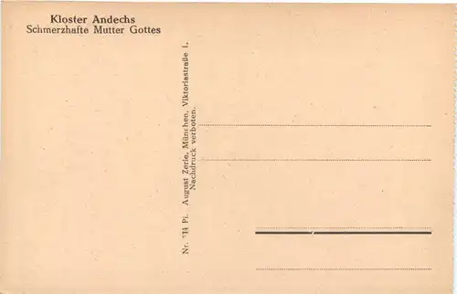 Andechs, Kloster, Schmerzhafte Mutter Gottes -544858