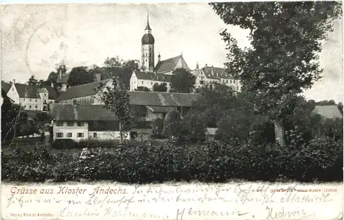 Andechs, Kloster, Grüsse -545044