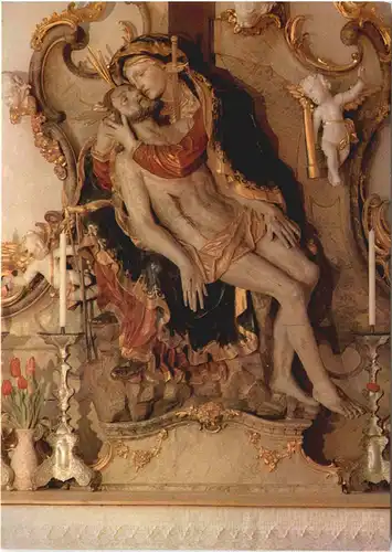 Andechs, Kloster, Altarausschnitt - Pieta -545256