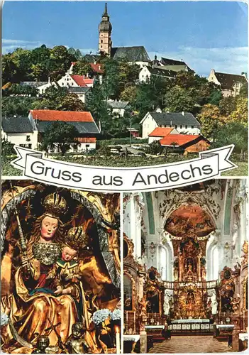 Andechs, Kloster, Grüsse, div. Bilder -545246