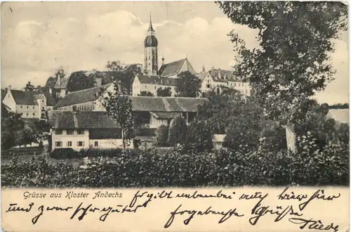 Andechs, Kloster, Grüsse -545370