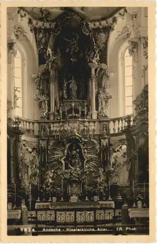 Andechs, Klosterkirche, Altar -545208