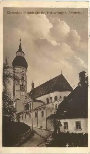 Andechs, Klosterkirche bei Herrsching a. Ammersee -545288