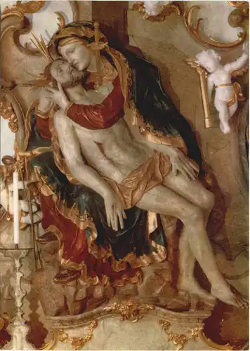 Andechs, Kloster, Altarausschnitt - Pieta -545232