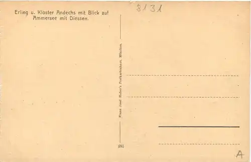 Andechs, Kloster und Erling -545474