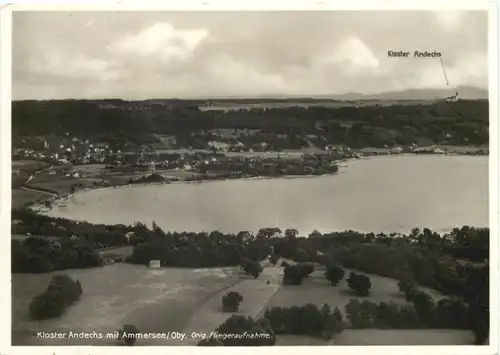 Andechs, Kloster, Fliegeraufnahme -545398