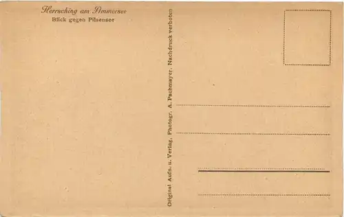 Herrsching am Ammersee, Blick gegen Pilsensee -545534
