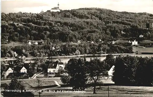 Herrsching am Ammersee, mit Blick auf Kloster Andechs -545574